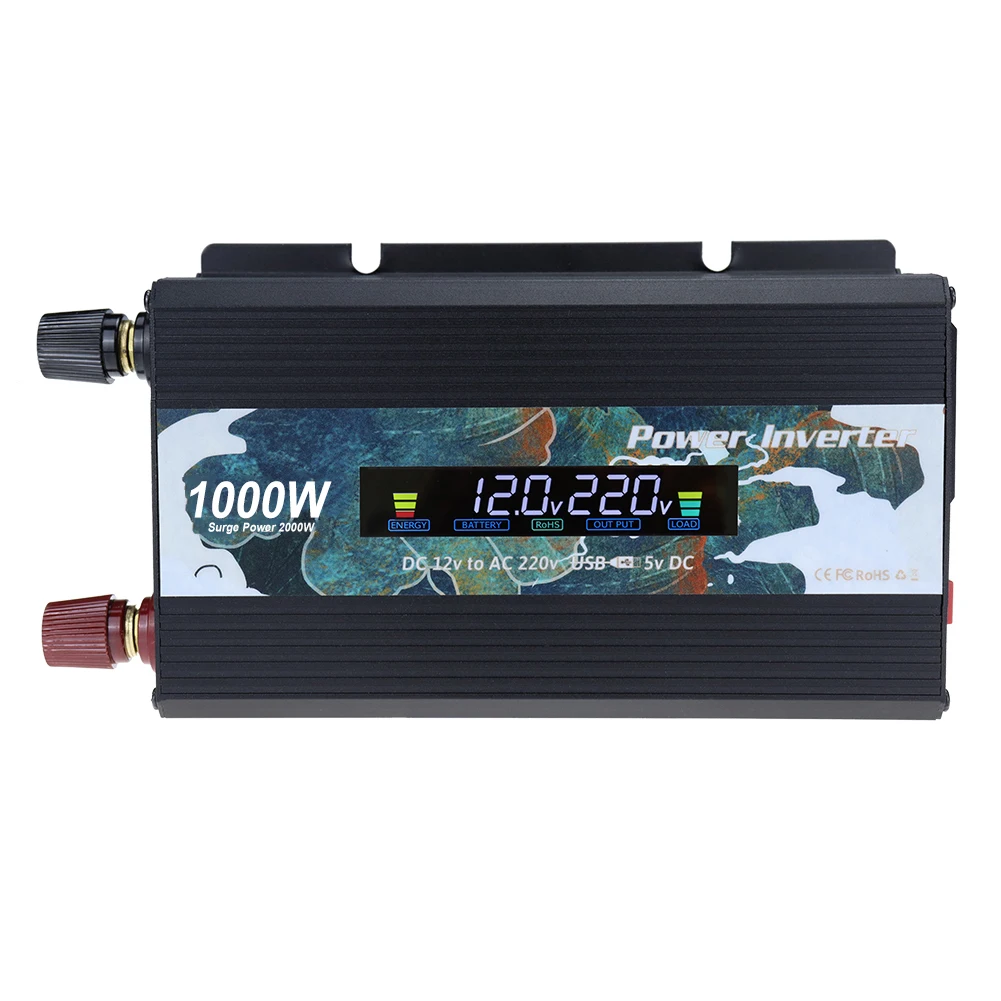 

1000w Power Inverter For Camping Camping Inverter Car Inverter DC To AC Converter Compact And Lightweight Design