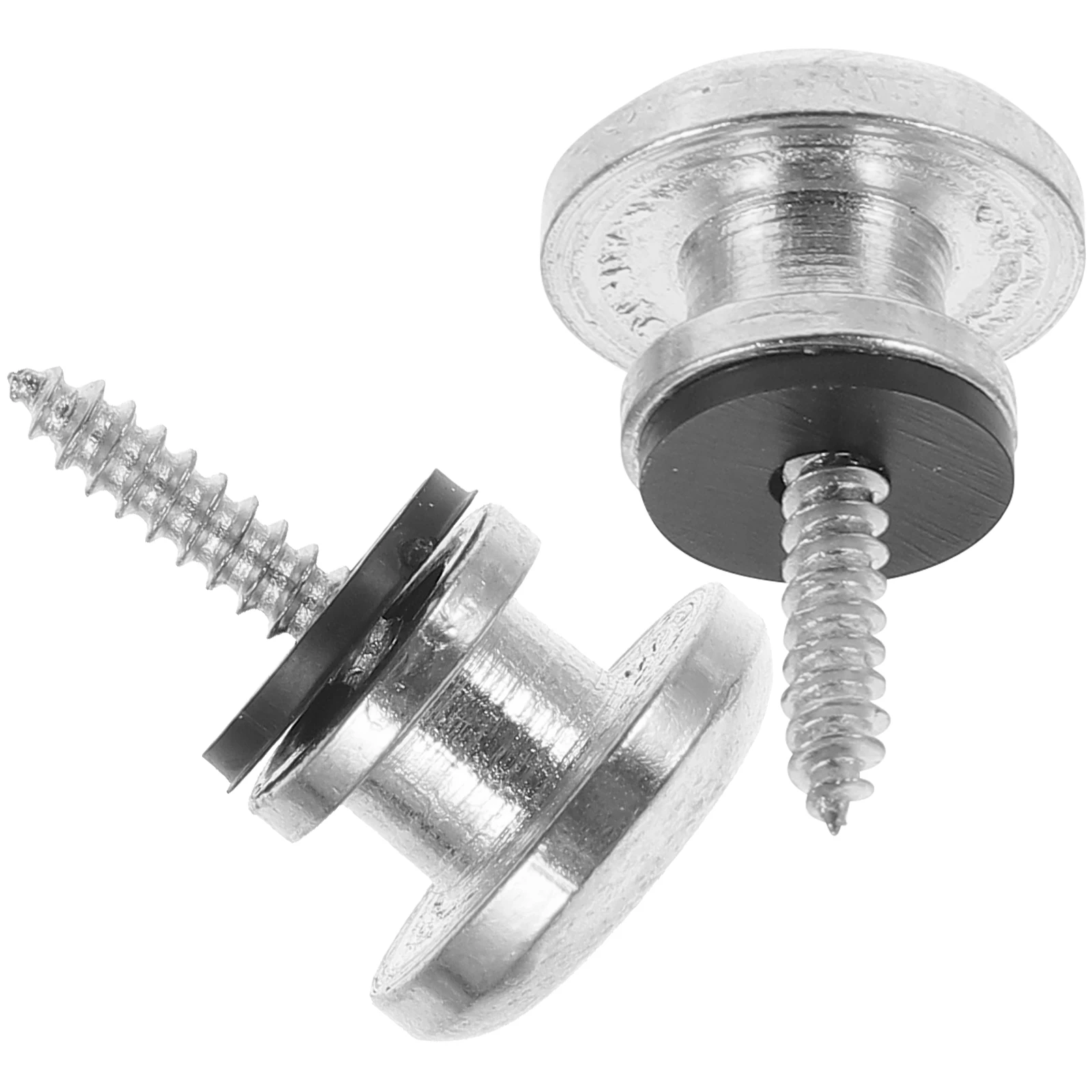 2 قطعة أقفال حزام معدنية المضادة للانزلاق حزام أقفال للجيتار الكهربائي باس القيثارة غير قابل للصدأ دائم الإفراج السريع أجزاء الغيتار