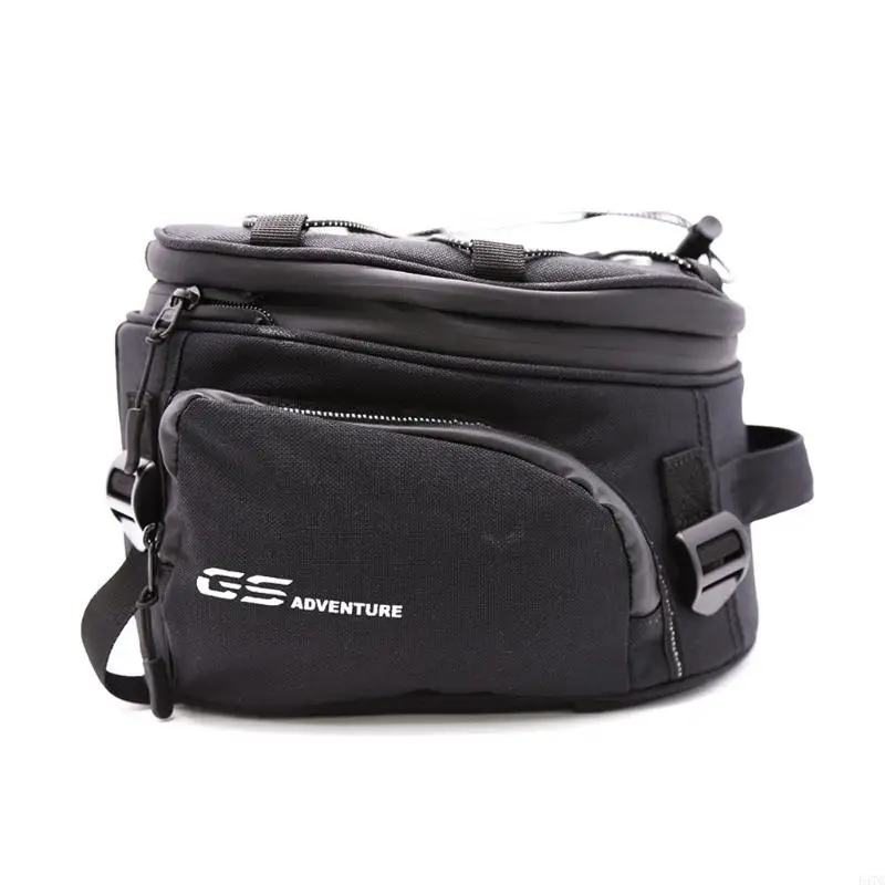 

547C Durable Motorcycle Saddlebag Front Bag Black Tool Bag High Quality Tool Multifunctional Handlebar Bags