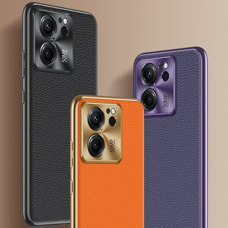 

For Xiaomi Mi 14 13 Pro Case Luxury PU Leather Skin Metal Lens Protective Back Cover Case For Xiaomi Mi13T Pro Full Cover shell