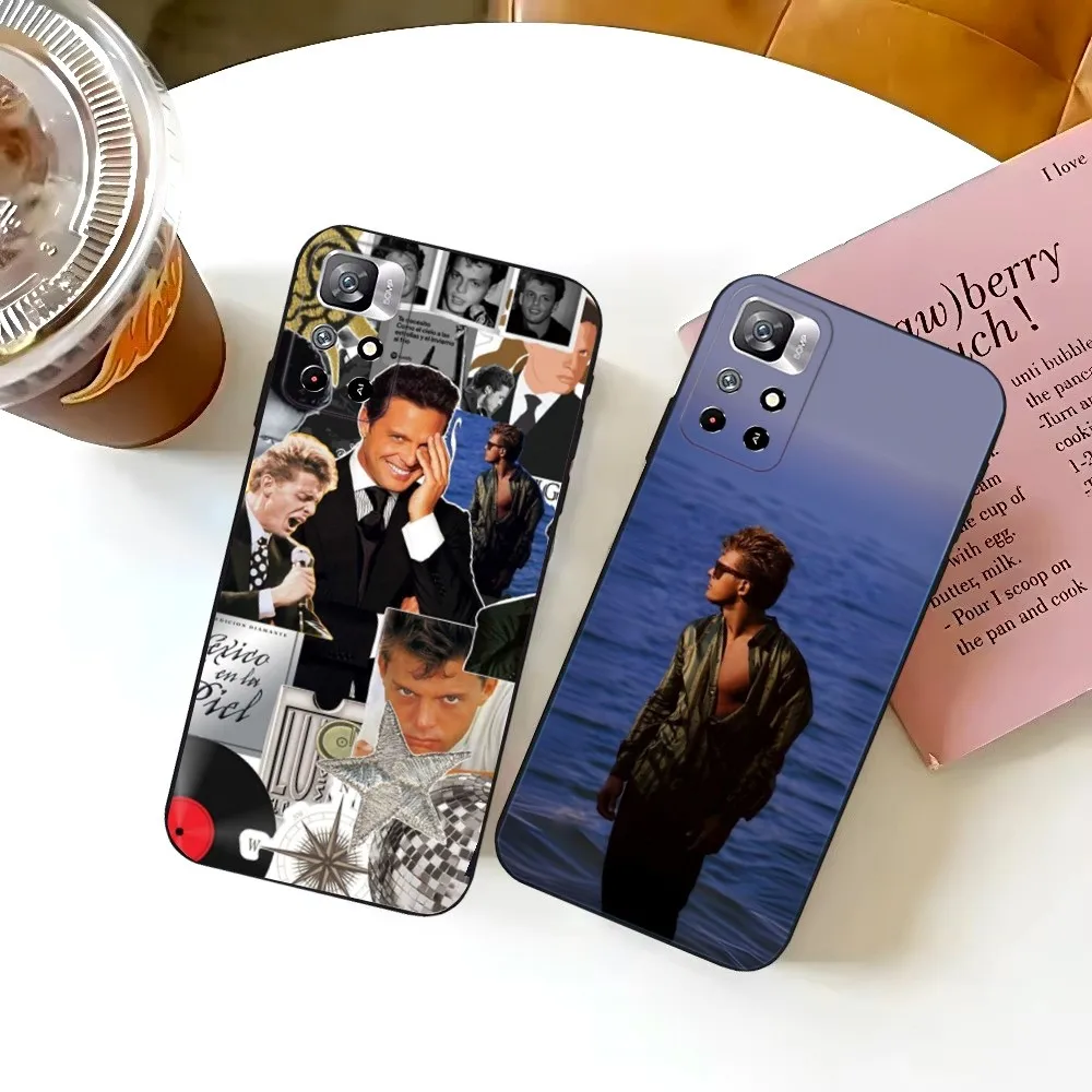 L-Luis Miguel Singer  Phone Case For Samsung S25,S24,S23,S22,S21,FE,S30,S20,S10,Plus,Ultra,Lite 5G Silicone Cover