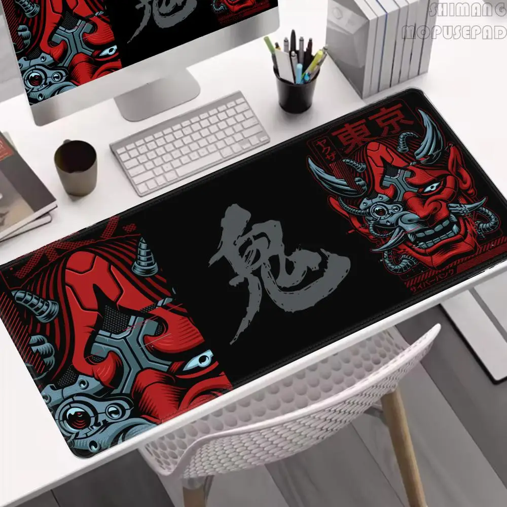 

Pc Game Mousepad Oni Large Mouse Pad XXL Extended Gamer Mouse Mat Office Table Carpet Gaming Mats 900x400mm Speed Keyboard Pads