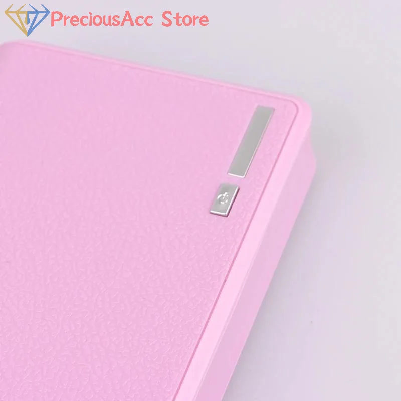 4 Slot 18650 Battery Box USB C Power Bank Shell Dual Output Portable Case for DIY Rechargeable Cell Projects Emergency