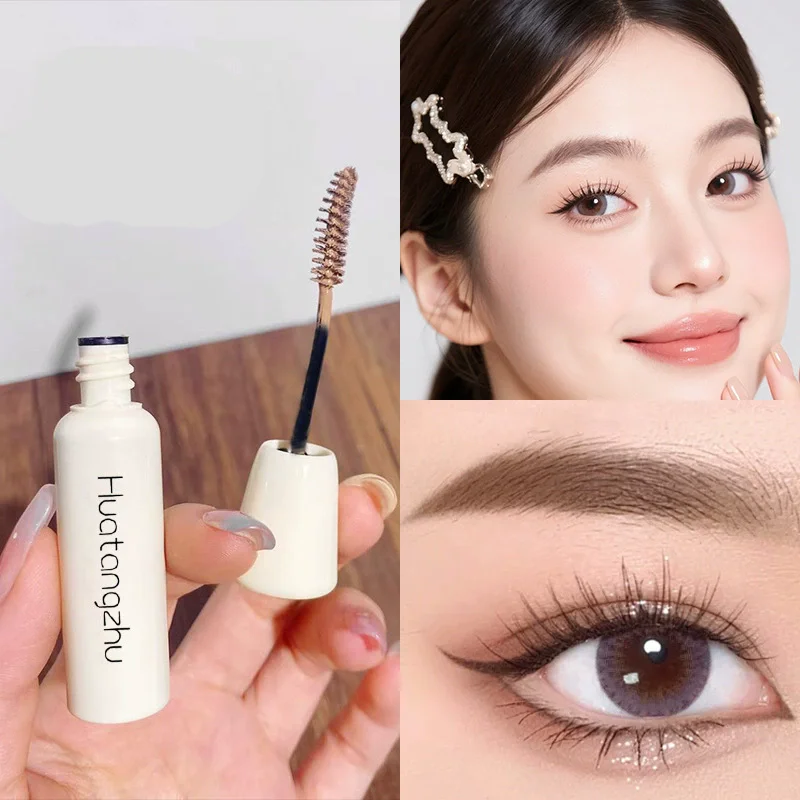 Huatangzhu Eyebrow Dye Cream Long Lasting 3 Colors Eyebrow Mascara Tint Sweatproof Wild Brow Enhancer Cream Cosmetics Makeup