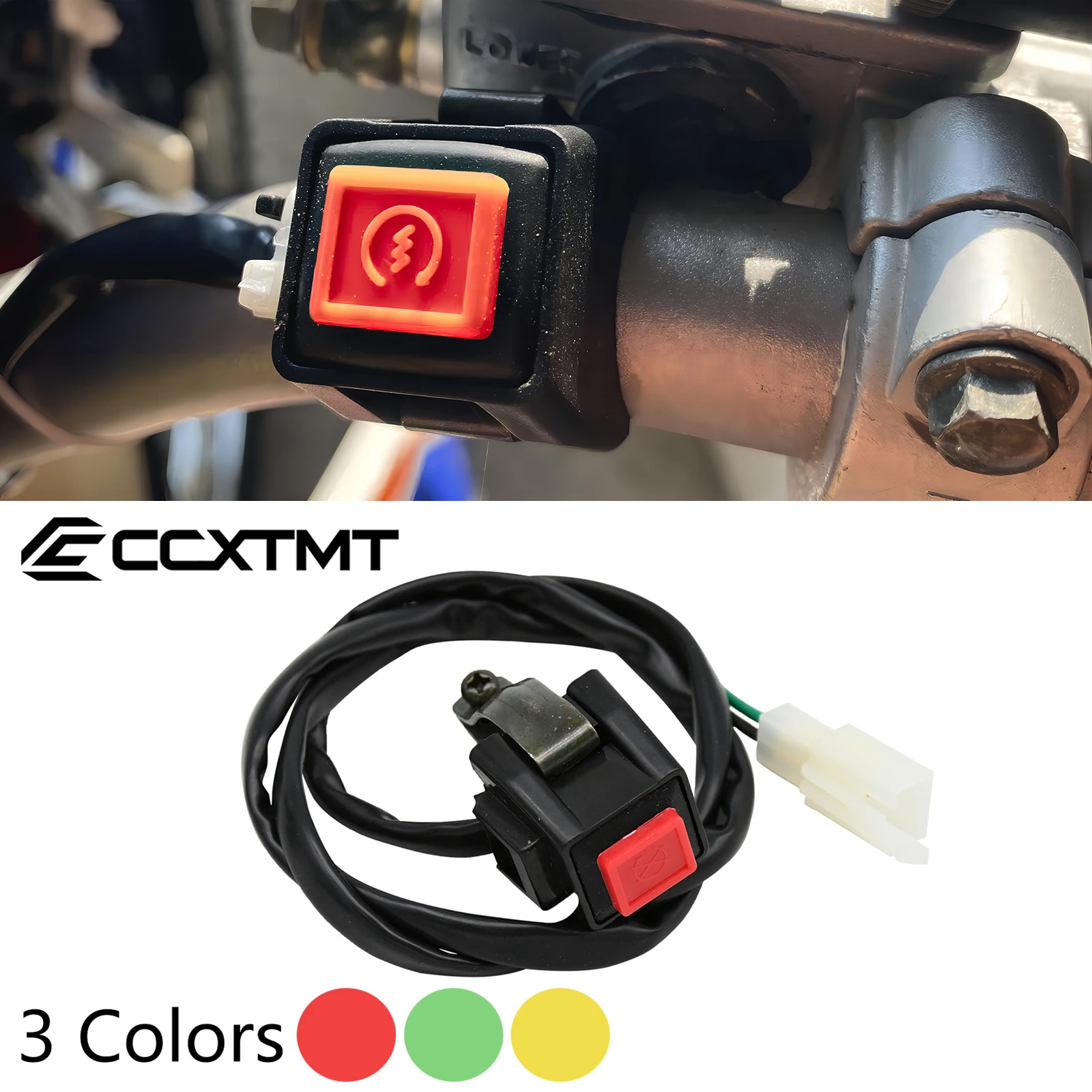 22mm ATV motocicleta arranque bocina Kill Stop interruptor botón Control manija interruptores para BETA RR RS RRS 125-500 para Honda CB600 CB750