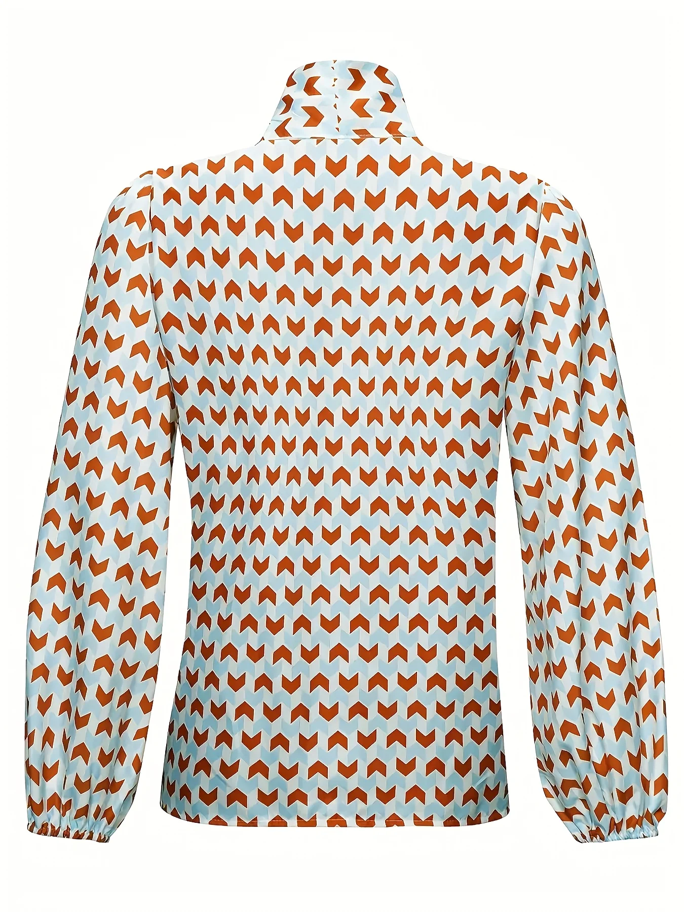 Herbst Neue Stil Casual Elegante Langarm Druck Lose frauen Hemd Bequeme Fit Gedruckt Top für Frauen – Detail 2