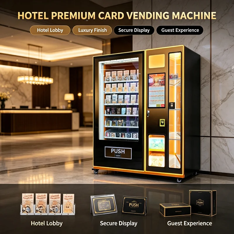 TCG Card Vending Machine Blind Box Retail Dispenser Wall-Mounted Interactive Collectible Prize Toy Gift for Storefront Kids