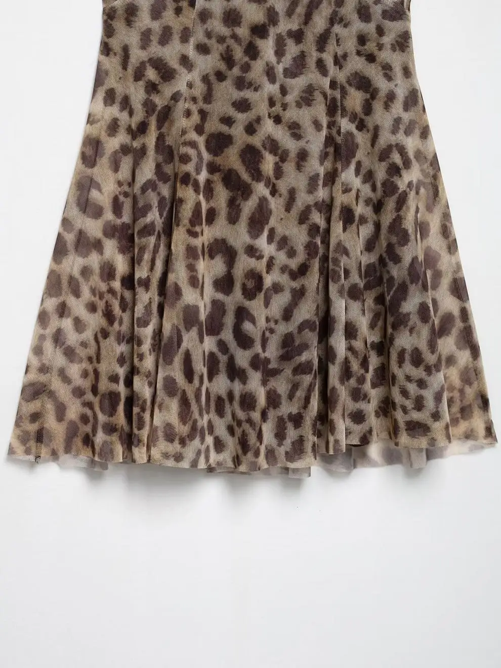 HH Damenmode Y2K-Style Strandkleid V-Ausschnitt Schlankes Sexy Rückenfreies Leopardenmuster Minikleid 2026 Sommer Vintage Outfit – Detail 10