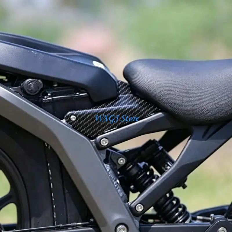 37JE Direct-Replacement Motorcycle Key-Area Panel with a Contoured Shell and Multiple Openings for Original Mounting Locations