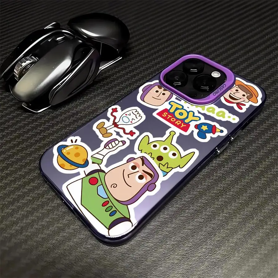 Disney Cartoon Toy Story Phone Case for iPhone 13 12 11 15 16 14 Pro Max 16Pro 15 Plus 13Pro Max 12 Pro 14 Plus Cover