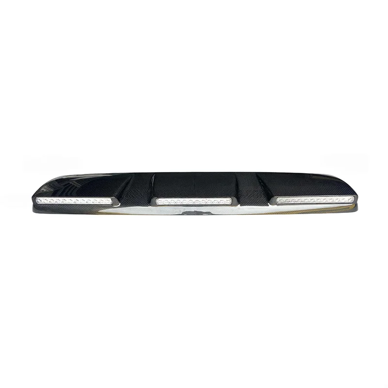 G-wagon Front Roof Spoiler Dry Carbon Fiber Roof Lights for G-class W463a G63 G500 2019- Exterior Accessories