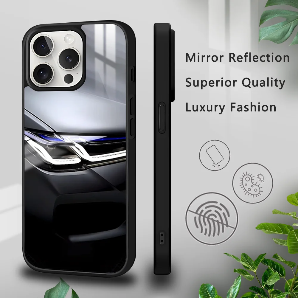 SuperCar For B-BmW Phone Case For iPhone 16 15 14 13 12 11 Pro Xs Max Mini Plus Celulares Hard Funda