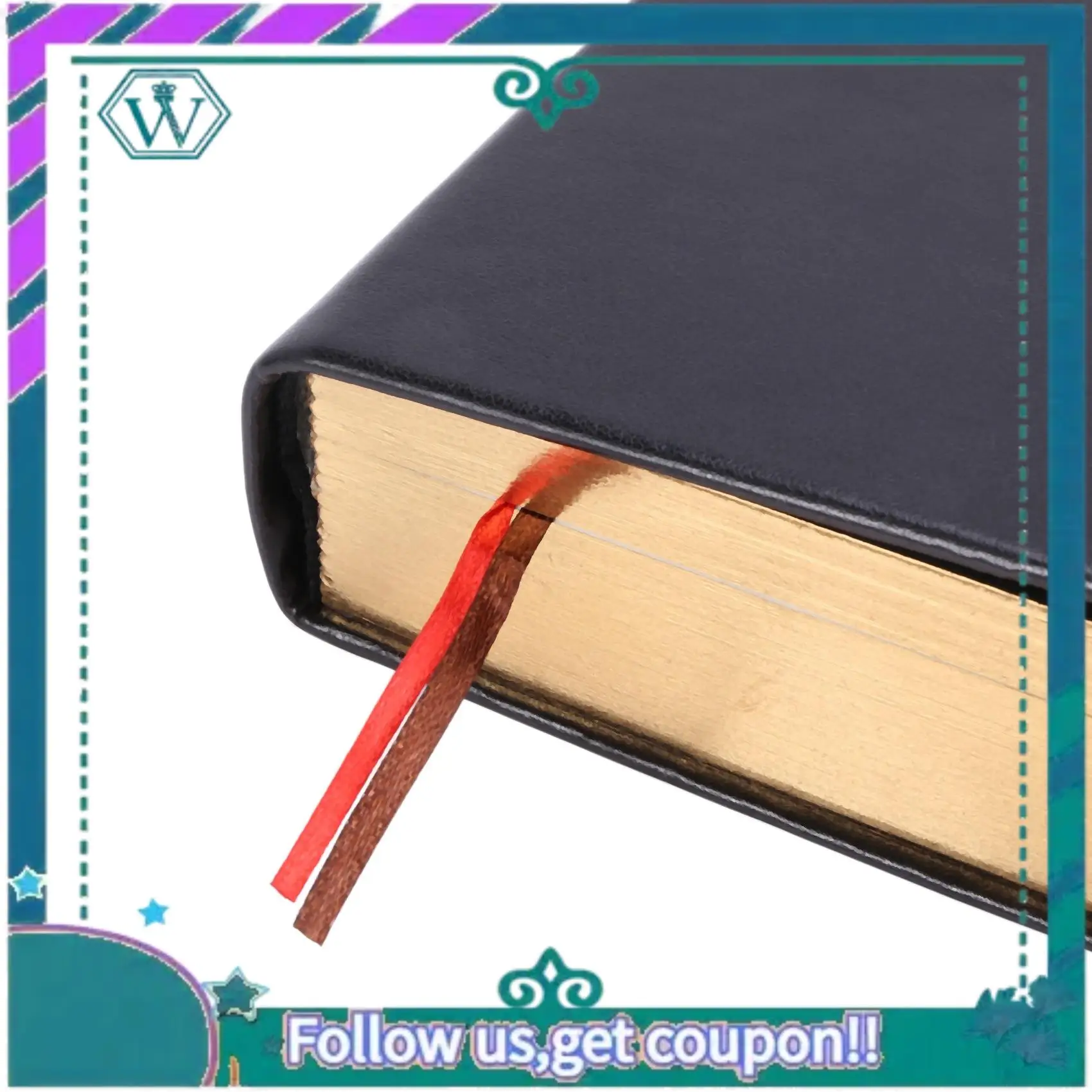 

A75Q-2X винтажный блокнот из плотной бумаги, блокнот из искусственной кожи + бумага, дневник Библии, журналы, планировщик, школьные и офисные принадлежности