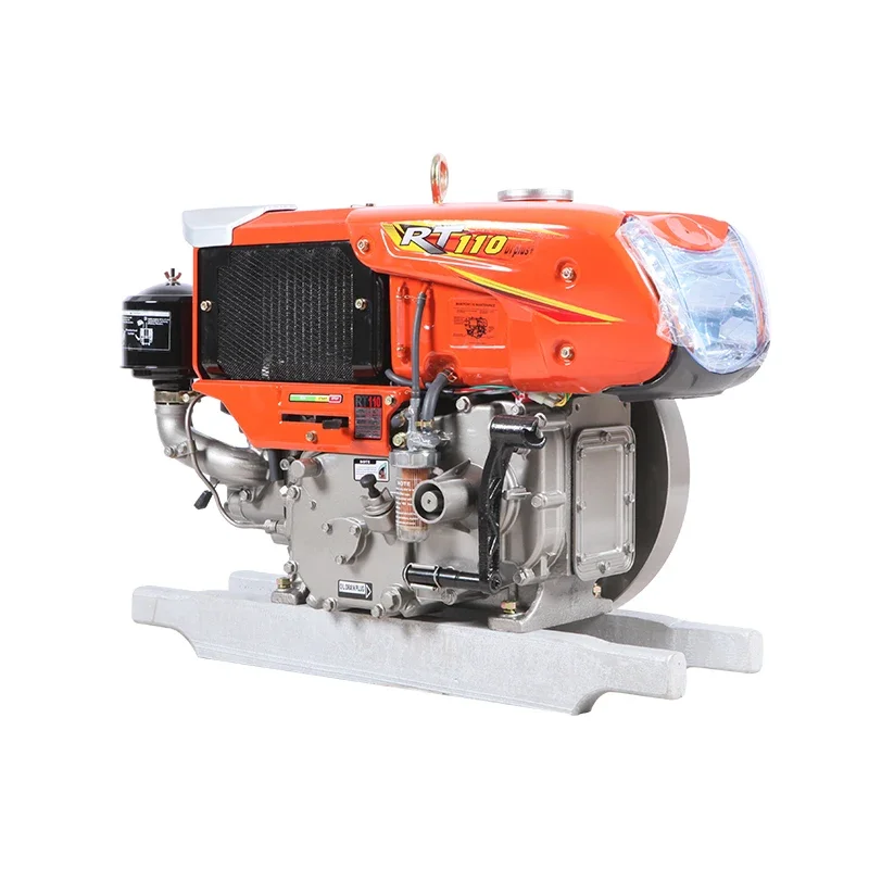 for Factory Price 9.2HP Diesel Engine Single Cylinder 4 Stroke Water Cooled Engine Assembly Diesel Motorcycle Engines