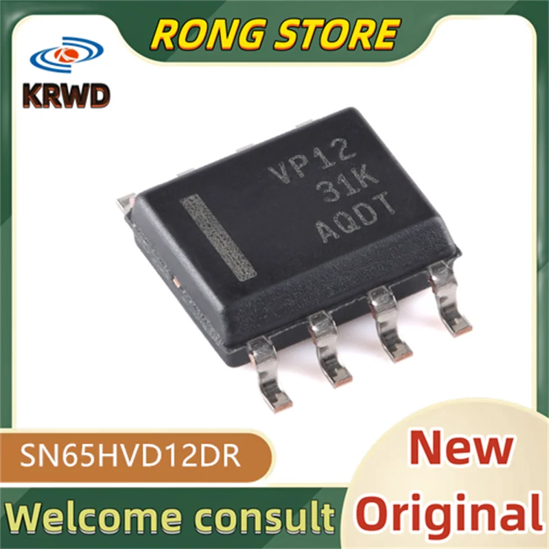 10PCS VP12 VP1 New and Original IC Chip SOP8 SN65HVD12DR SN65HVD SN65H SN65