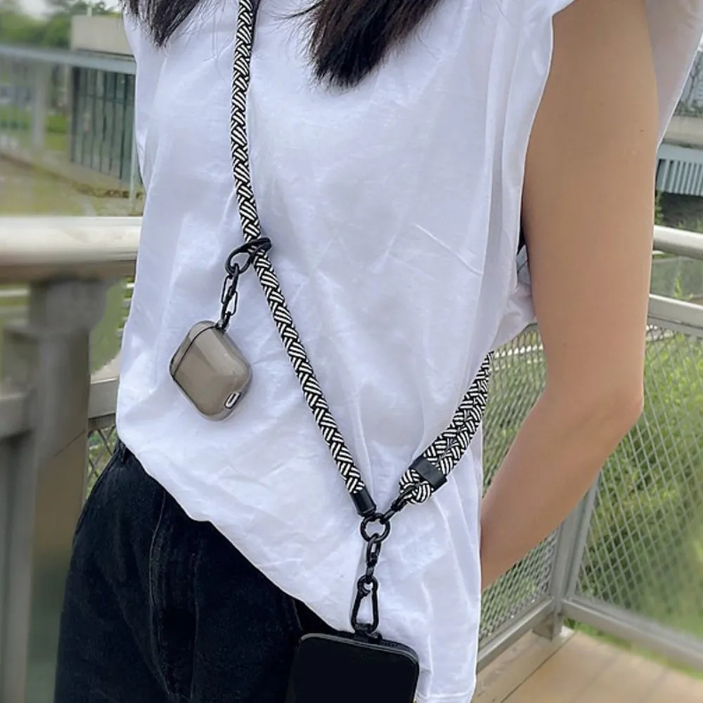 

10MM Crossbody Phone Strap Adjustable Hanging Headphones Mobile Phone Lanyard Anti Lost Detachable Phone Neck Straps