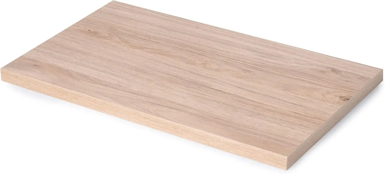 Emuca - Table Tops for Dining Table or Desk, 900x500, Oak Effect, Wood
