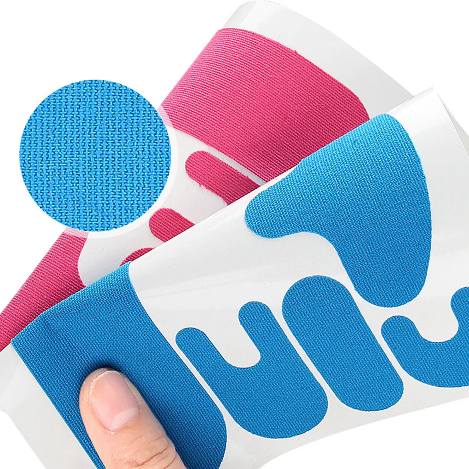 1枚入りキネシオロジーテープ 顔用 Vライン 首 目元リフト しわ除去ステッカーテープ フェイシャルスキンケアツール 弾性包帯