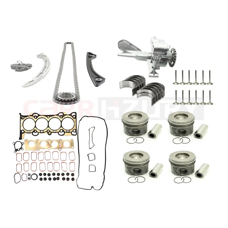 

Carrhzury KCA229 TIMING CHAIN KIT VALVE PISTONS Bearings Oil Pump Gaskets for LOVER EVOQUE 2.0 204PT ENGINE 2010-2022