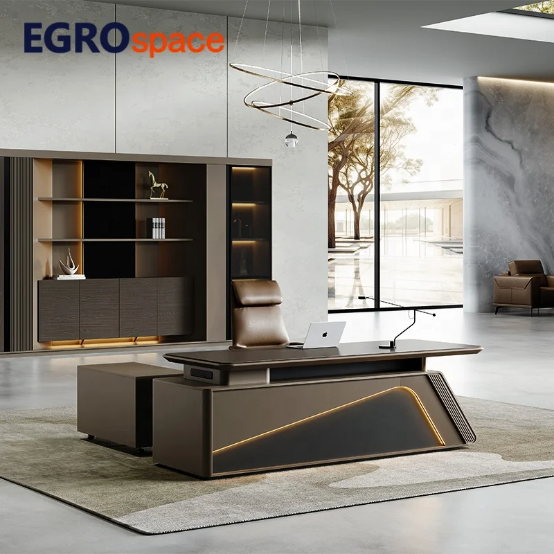 Furniture Executive Desk Manager Design Luxury Modern General Boss Office Director Table