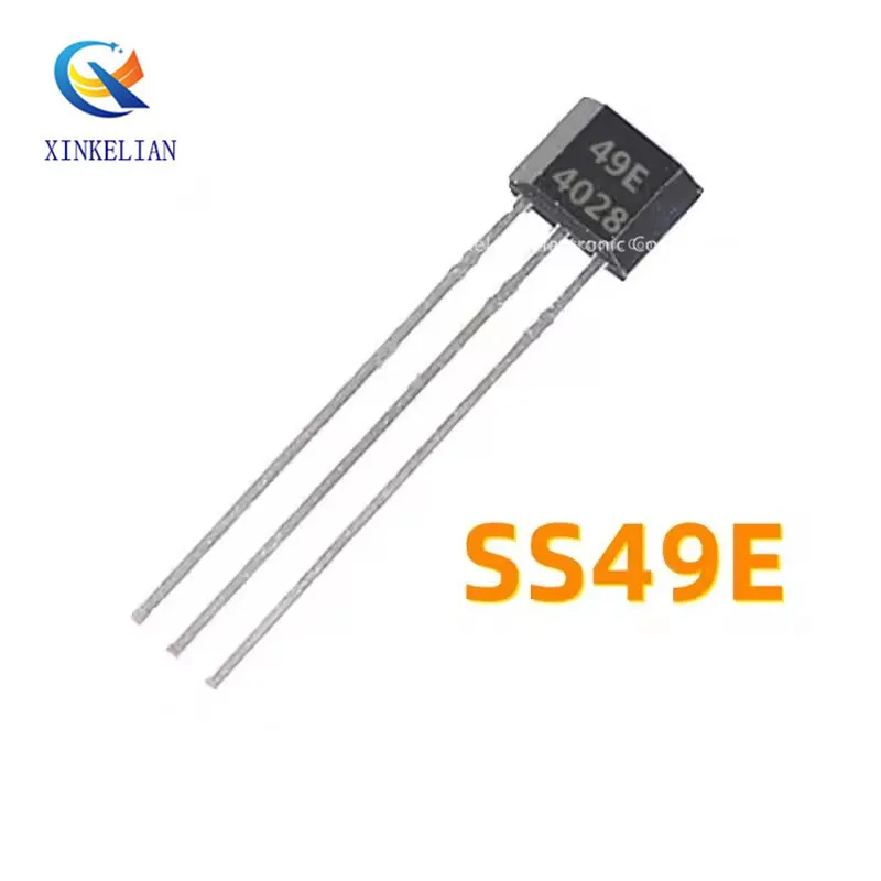 10PCS SS49E Linear Hall Effect Sensor 49E TO-92S Hall Element