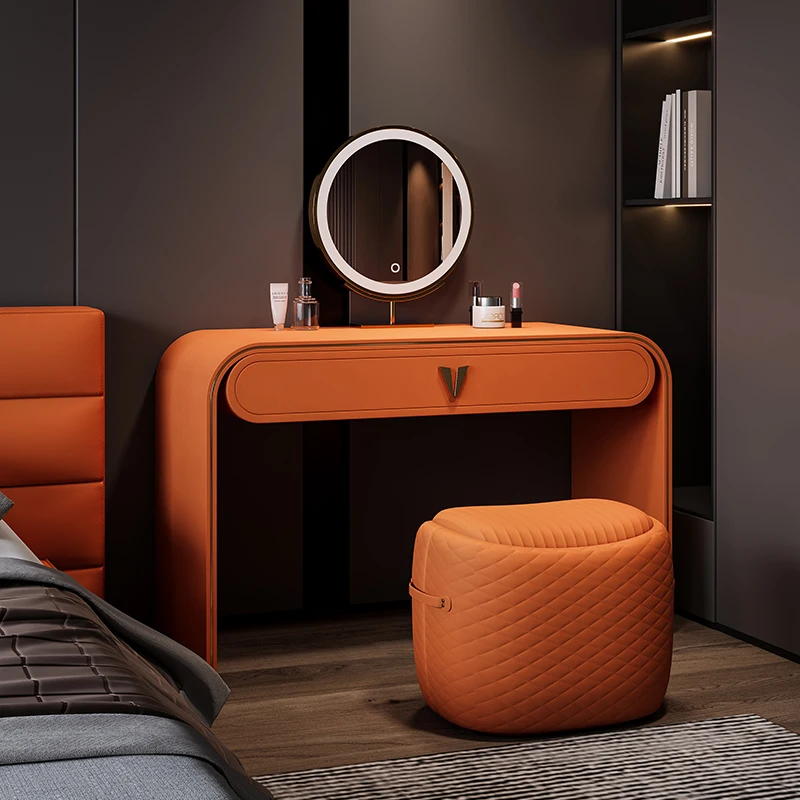 الحديثة ماكياج الغرور منضدة الزينة أدوات الزينة مضمد مكتب تسريحات لأدراج غرفة النوم تخزين خزانة الجداول أثاث غرفة نوم