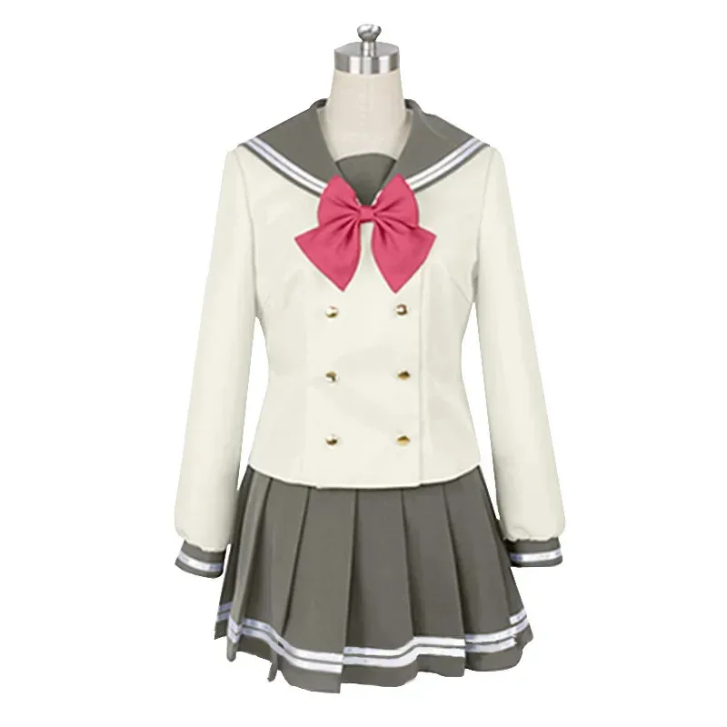 

Аниме Love Live! Солнце!! Косплей Костюм Aqours Школьная форма Куросава Руби Костюм моряка Парик Косплей