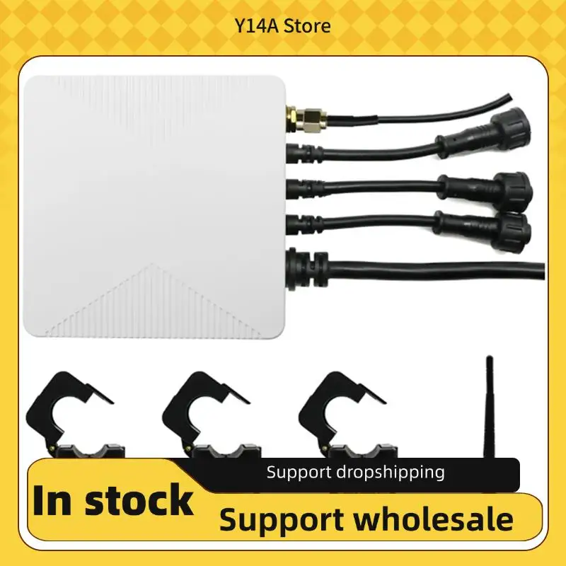 

Y14A Wifi Energy KWH Meter Power Clamp Current Transformer Tuya Smart Life App Monitor And Record Power (300A)