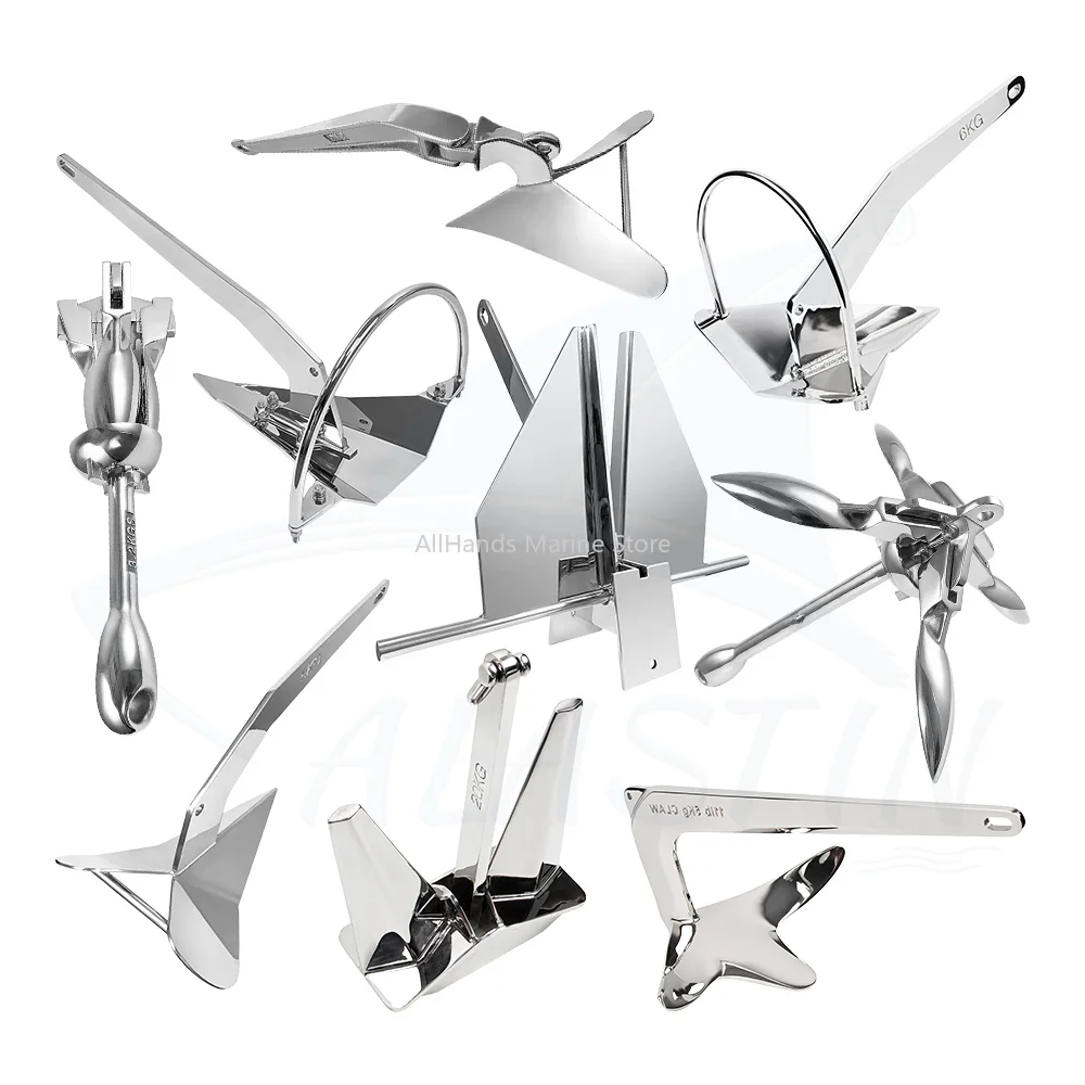 Supply Marine Anchor Customization Various Types Stainless Steel Boat Anchor For Yacht