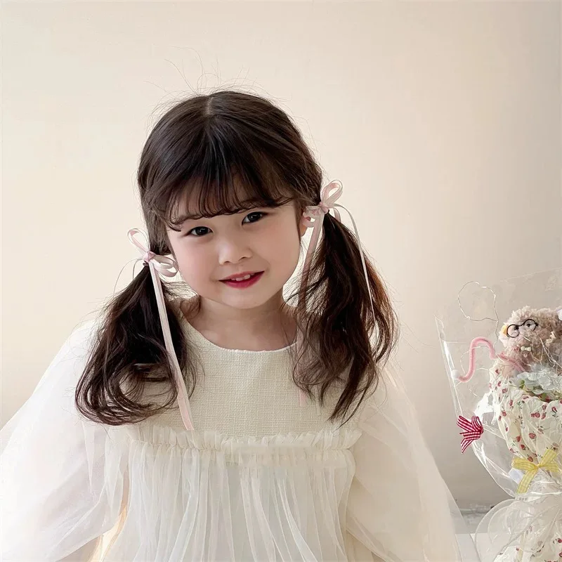 

2025 Ballet Bow Hair Clip Satin Ribbon Duckbill Clip for Girls Non-Slip Hair Tie Ladybug Aesthetic Y2K Princess Hair Accessories