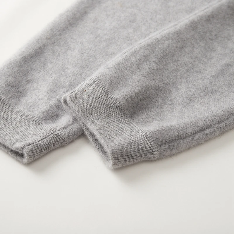 2025 New Men's Cashmere Pants Smart Casual Pencil Pants Autumn Winter Thick Soft Warm Sport Trousers 100% Merino Wool Knit Pants