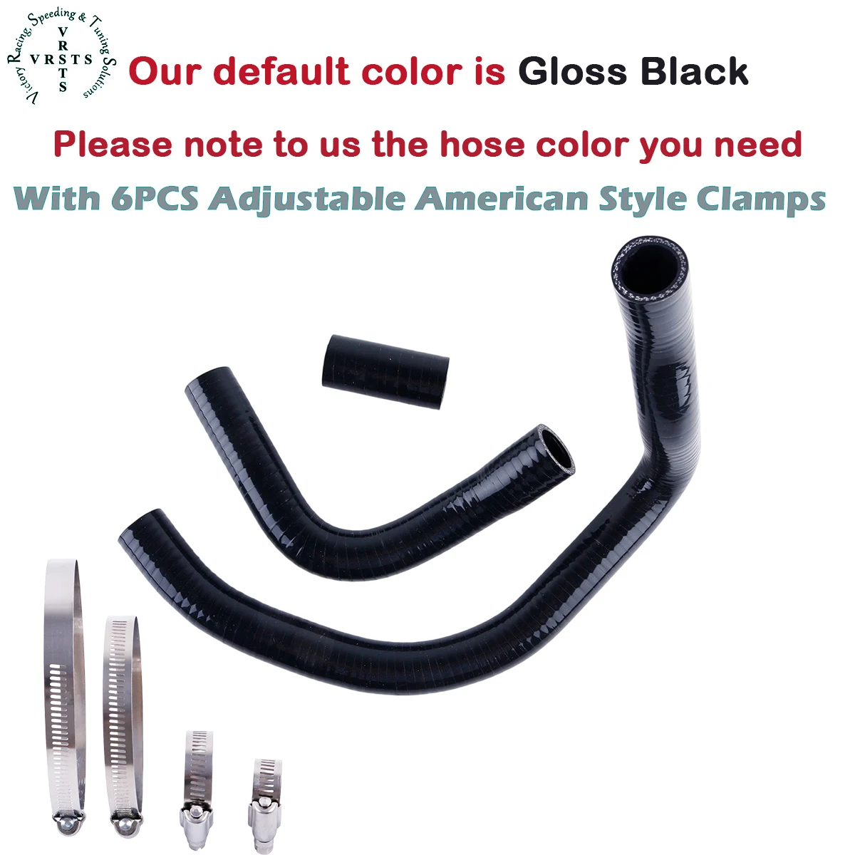 3PCS For Kawasaki Ninja ZX10R 2004 2005 2006 2007 Performance Motorcycle Tools Silicone Radiator Hose Kit Coolant Pipe Tube 3PLY