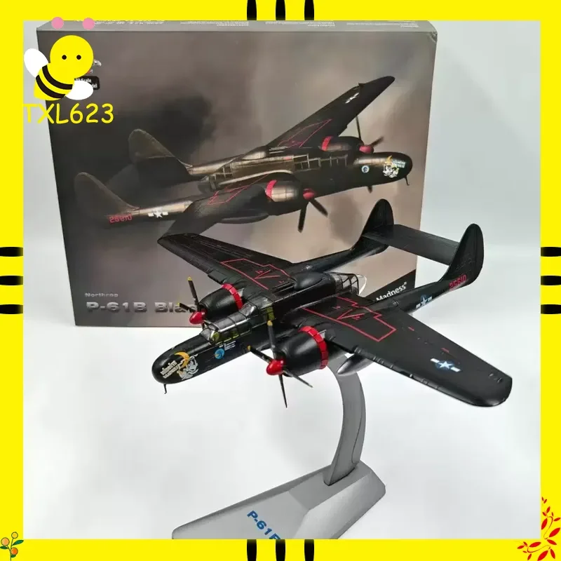 

Масштабная модель 1:72 P-61B Black Widow, литая под давлением, ночного истребителя ВВС США времен Второй мировой войны