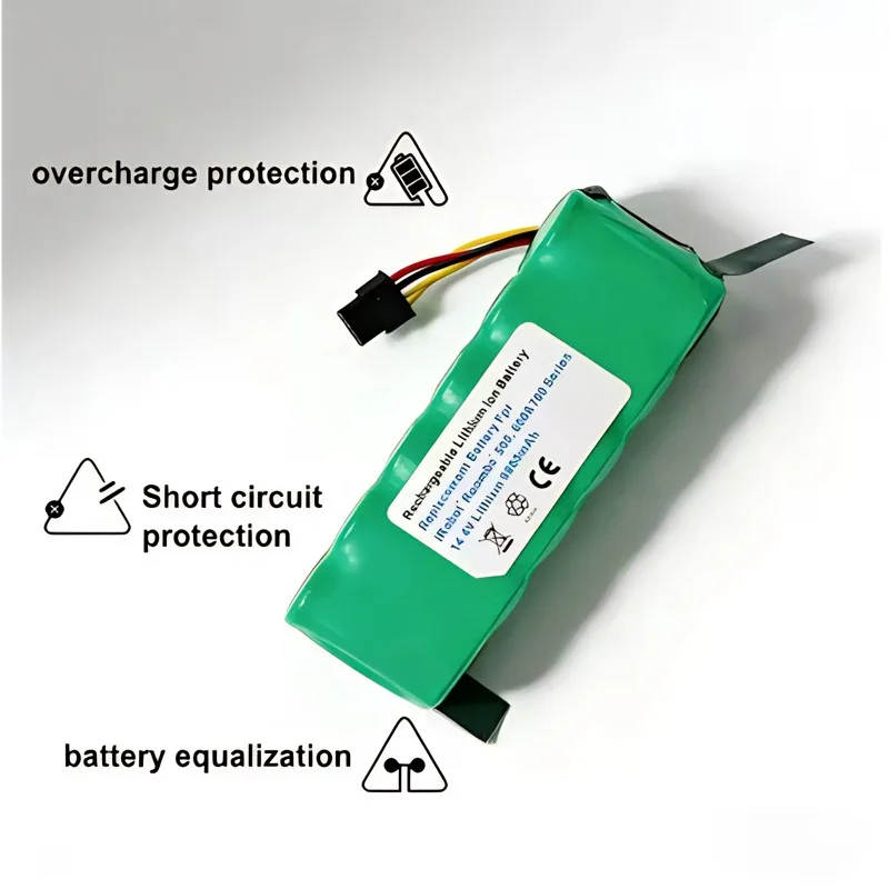 🔺14,4 V 6800mAh Kehren roboter für Kitfort KT504 Haier T322 T321 T320 T325/Panda X500 X580/Ecovacs Spiegel CR120 NiMH batterie