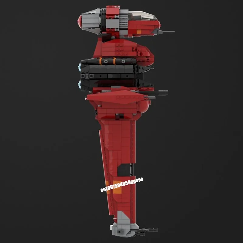 Nieuwe 1427 Stuks Beroemde Ster Battle Film Moc Blade Wing B-Wing Fighter Model Diy Creatieve Ideeën Kid Speelgoed verjaardagscadeau Aangepaste Puzzel