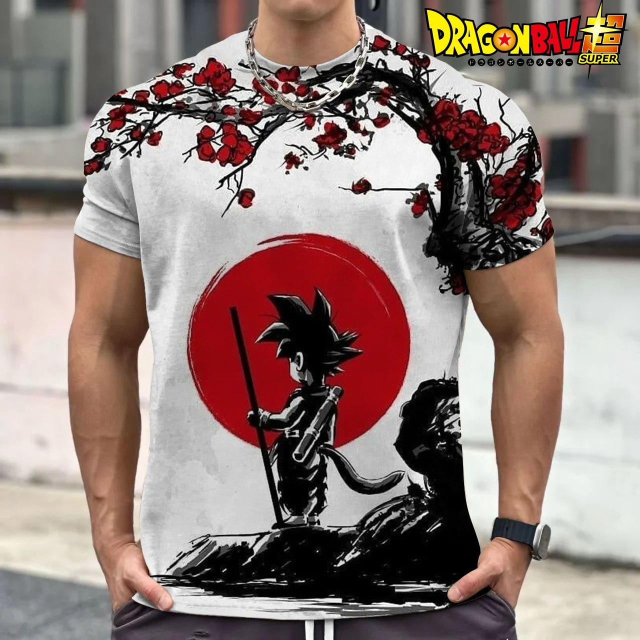 

Men T Shirt Anime Dragon Ball Z Goku 110-6XL Men's T-shirt Clothing Fashion Streetwear Shirts T-shirts Tops Vegeta High Quality
