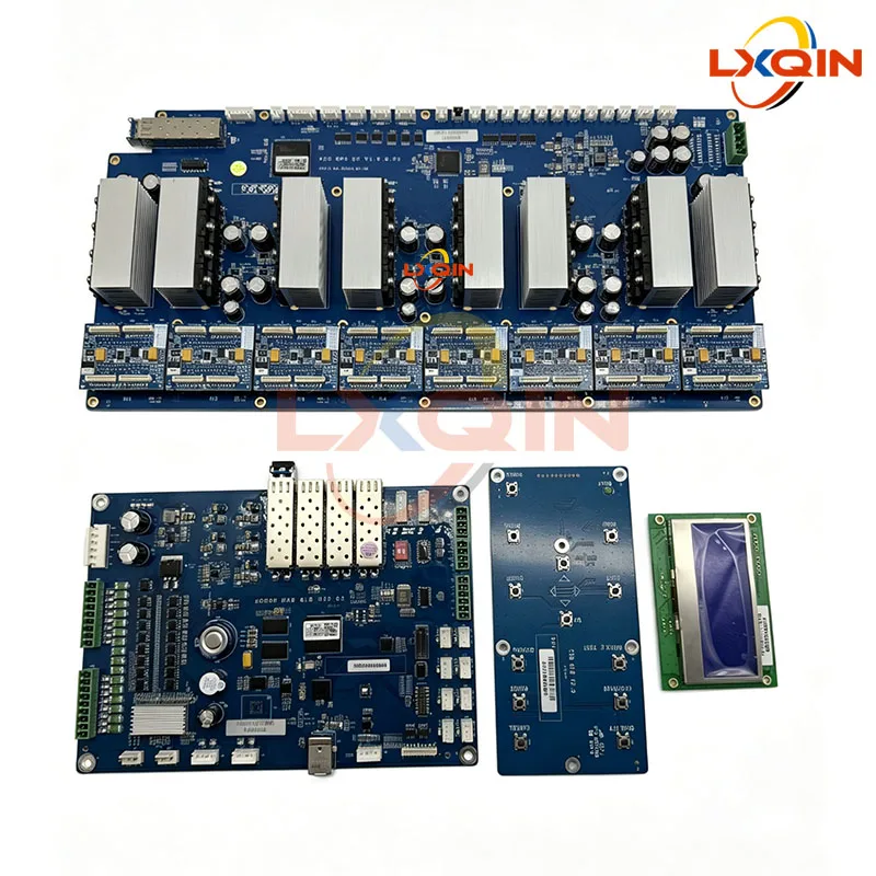 LXQIN Printer Hoson I3200 8 Heads Board Kit for I3200 Board Kit for Water Based/Eco Solvent/UV Flatbed I3200 8H Electronics