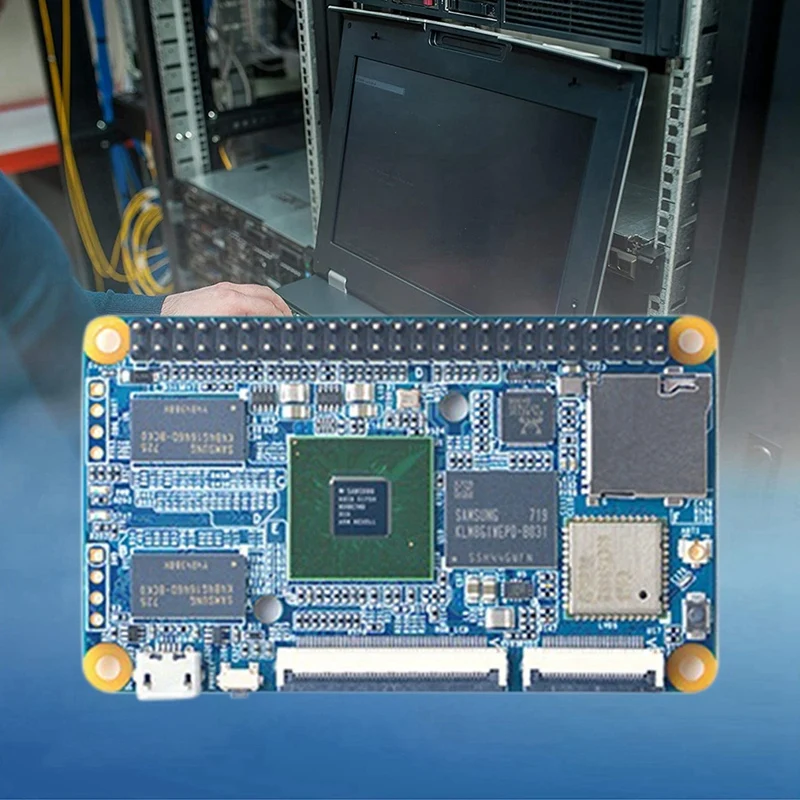 CORE6818 Development Board 1G+8G EMMC Wifi+BT Gigabit Ethernet Port Lubuntu Android 7.1.2 With Antenna