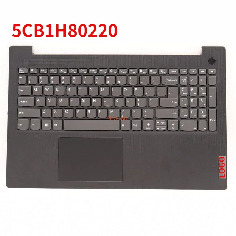 

5CB1H80220 New Palmrest Upper Case US Keyboard Non_Backlight For V15 G3 ABA 82TV V15 G3 IAP 82TT V15 G3 IAP CTO 83C4