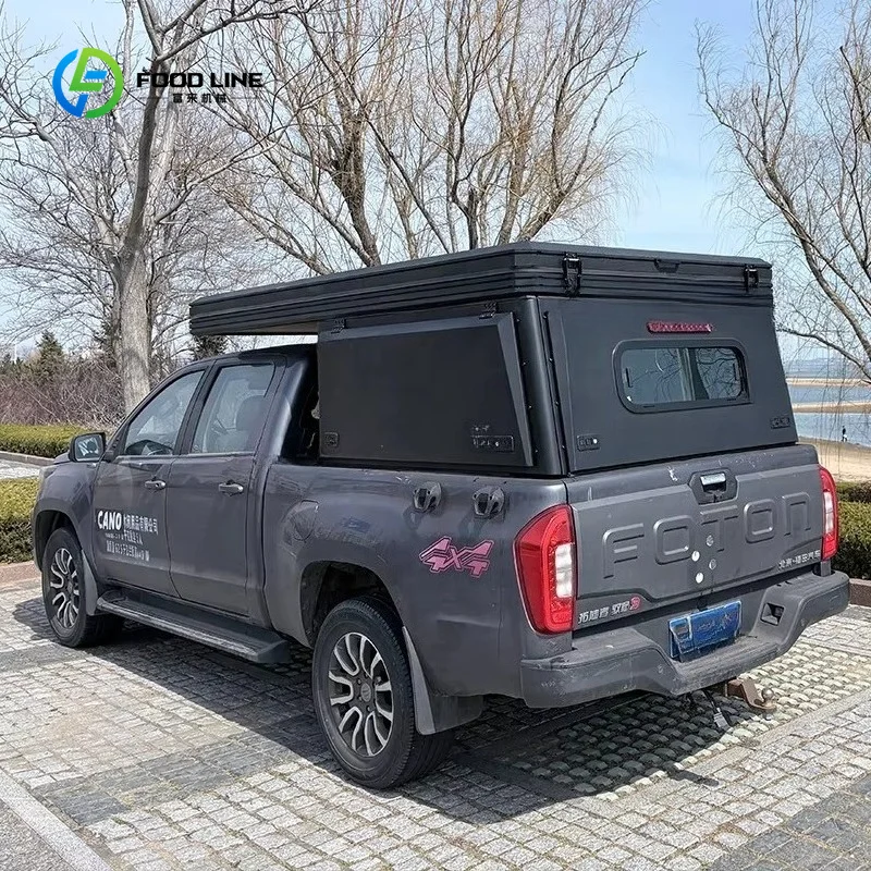 Customized Factory Direct Waterproof Hard Shell Rooftop Tent Pop up CE Certified Lock for Full Size Pickup Truck