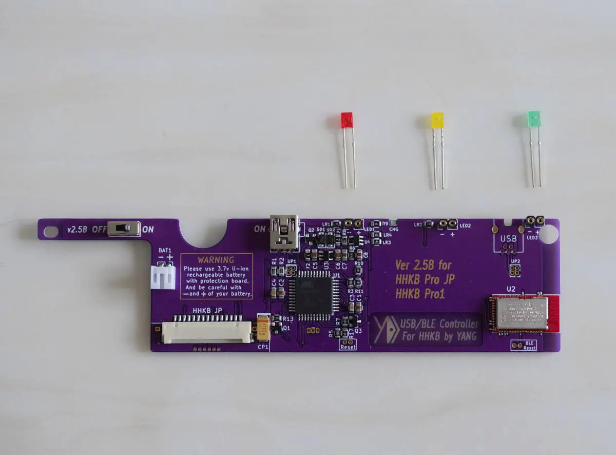 HHKBJP and Pro1 Replace YDKB Static Capacitance with Bluetooth BLE BT Dual Mode Main Control, Not Keyboard