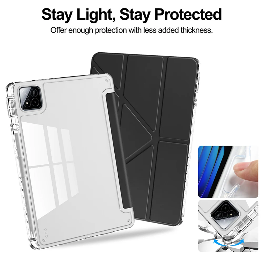 Tablet For Xiaomi Pad 5 5 Pro 6 6 Pro 7 7 Pro PocoPad 12.1 For Redmi Pad 2 2025 Pad Pro 12.1 Pad SE 11 8.7 Case Cover New
