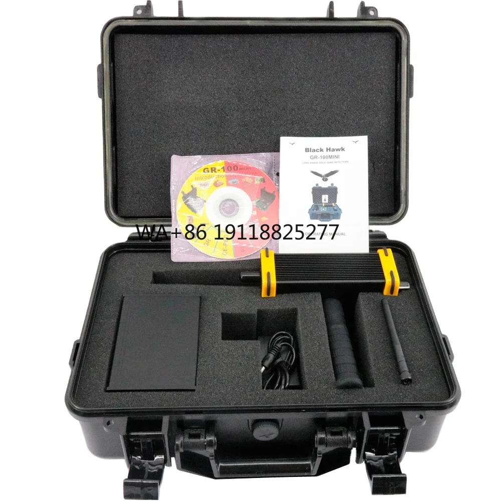 

Special Discount GR-100 Mini Underground Treas Metal Detector Black Hawk Best Pointing Treasure Hunter GR100MINI