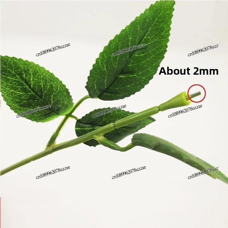 Flower Branch with Leaves Simulation Rose Soap  Single Branch Florist, Material Plastic