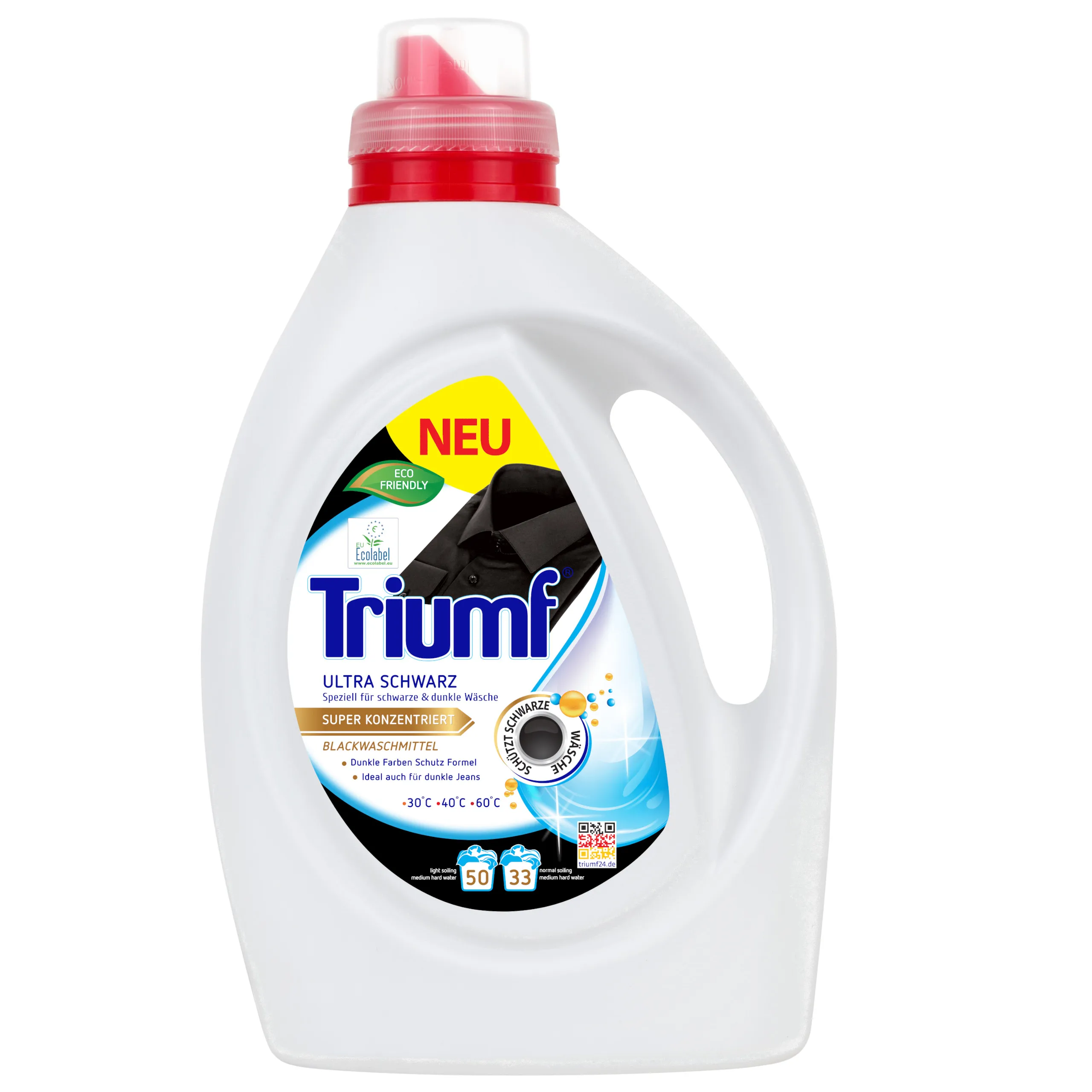 TRIUMF Black Laundry Liquid Concentrate 33 Washings 2 L