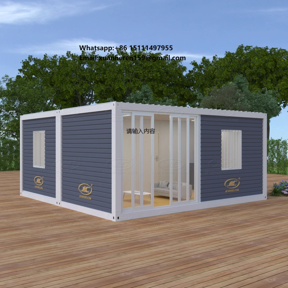 Detachable Customizable Color Flatpack Hotel Modular Bar 2 Bedroom Mobile Tiny Home Prefabricated Prefab Container Houses