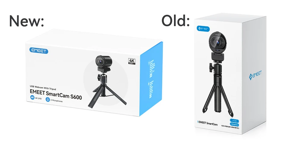 Webcam 4K Streaming-Webkamera 1080P 60FPS EMEET S600 Autofokus Live-Stream-Kamera mit Mikrofonen und Datenschutzabdeckung für Tiktok/YouTube – Detail 20
