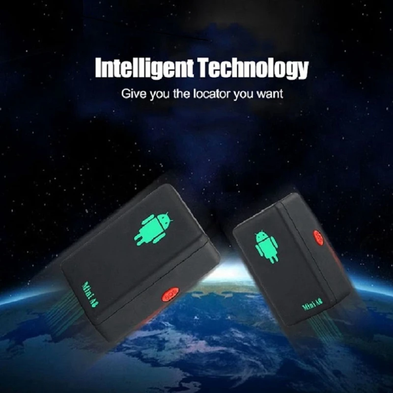 Met Sos Knop Tracker Smart Mini A8 Gsm/Gprs/Lbs Tracker Locator Adapter Pet Tracking Real Time Mini A8 Locator