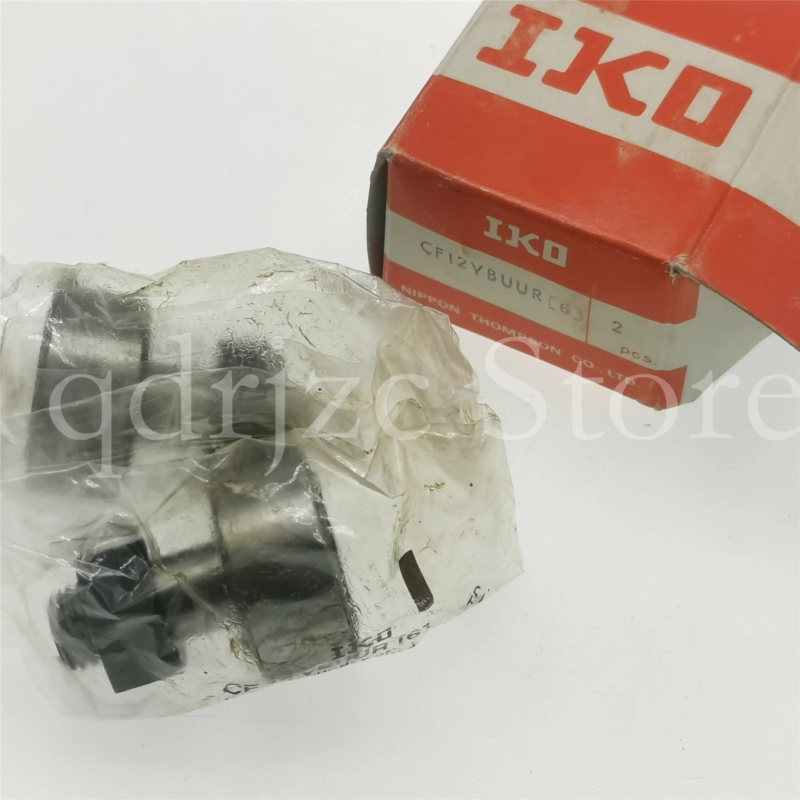 （2 pcs） full roller bolt roller bearing CF12VBUUR = KRV30-PP-SK MCF30SB KRV30LLH/3AS CM12UURHM