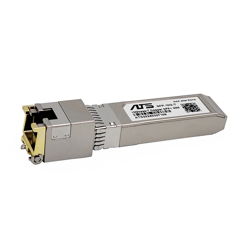 SFP + Modul RJ45 Switch Gbic 10G Konektor Tembaga RJ45 SFP Modul Gigabit Ethernet Port Kompatibel untuk Cisco Mikrotik